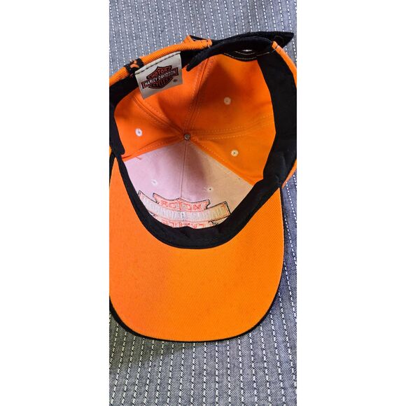 Vintage Harley Davidson “Top Of The Line” Spellout Hat-Rare - Picture 9 of 10